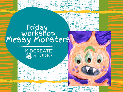 Friday Workshop - Messy Monsters (4-9 Years)